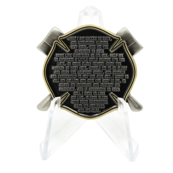 Firefighter Challenge Coin